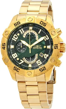 Invicta S1 Rally Chronograph Green Dial Mens Watch 26096