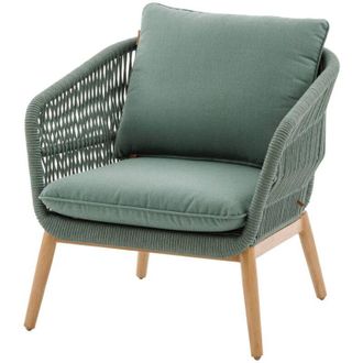 Hesperide Hesperide - Sill&oacute;n De Jard&iacute;n Orissa Verde Oliva Poli&eacute;ster Y Acero - Hesp&eacute;ride