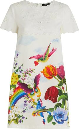 Max Mara Abito a fiori - Bianco