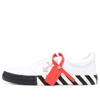 Off-white Vulc Sneaker White Black Red OMIA085S23FAB0010117
