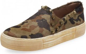 Chocolat Blu Oliver Sneaker In Multi Calf Hair