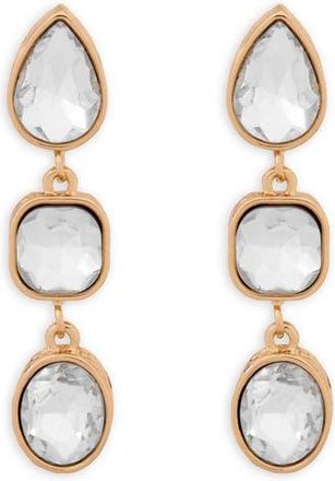Saachi Crystal Cascade Drop Earrings in Gold at Nordstrom Rack