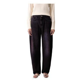 Patrizia Pepe Jeans Loose-fit - - Jeans - Donna - Nero - W26