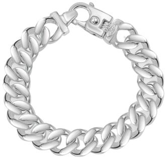 Pompeii3 Mens Cuban 14k Gold (94gram) or Platinum (169gram) 14mm Link Bracelet 8.5