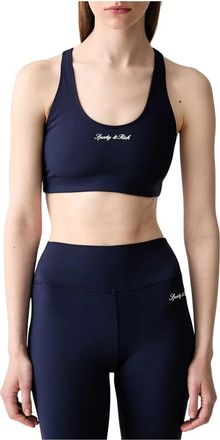 Sporty & Rich Sujetador deportivo con logo Signature - Sport - Mujer - Azul - M
