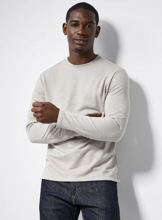 Robert Barakett Mens Silvio slub-effect jersey sweatshirt