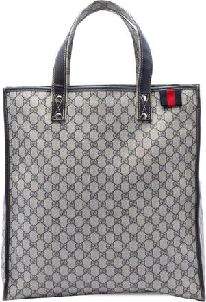 Gucci Pre-owned Gucci GG Supreme Web Tote Ladies IF9UYT4CP5OZO8T9