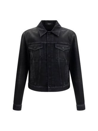 Gucci Black Regular Denim Jacket