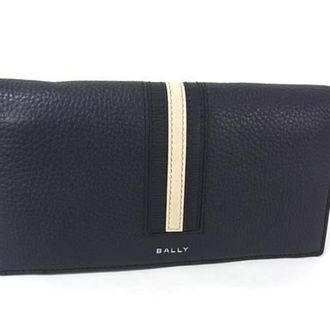 Bally Leather Long Wallet (Bi-Fold) (Pre-Owned)