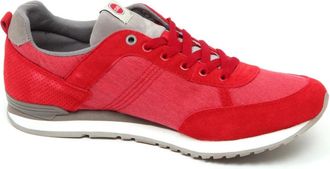 Colmar Su&egrave;de/Canvas Schoen - Heren - Sneakers - Rood - 40 EU - Su&egrave;de - Schoenen