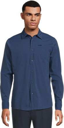 Helly Hansen Tofino Solen Long Sleeve Shirt Mens T Shirt Ocean : 2XL, Elastane/Polyamide