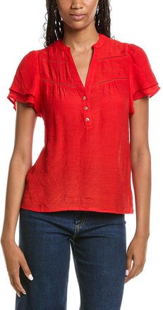 Nanette Lepore Solid Blouse
