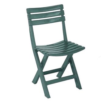 Trade Shop Trade Shop - Set 4 Pz Sedia Pieghevole Da Esterno Verde Da Giardino Campeggio Patio Lounge 020775