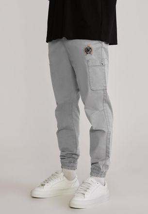 Siksilk para Hombres Gris Ajuste Slim Cargos XXL