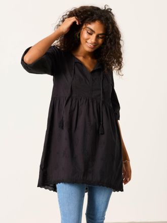 Fat Face FatFace Rue Black Regular Tunic