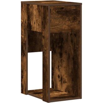 vidaXL Vidaxl - Supporto per Computer a Torre con Cassetto Rovere 30x44x74 cm