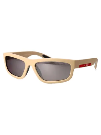 Prada Mens Sunglasses 0ps 05zs Injected Beige
