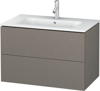 Duravit Duravit L-cube Mueble De Pared, Ancho 820mm, Profundidad 481, 2 Cajones, Se Ajusta A Las Necesidades Del Cliente. Art&iacute;culo 233683, Color: Terra Mate -