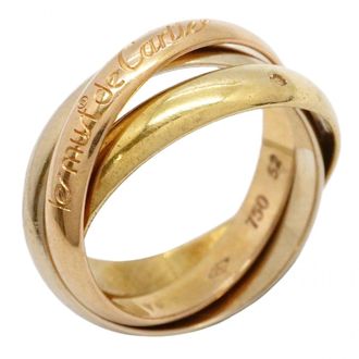 Cartier Yellow Gold (18K) Pink Gold (18K) White Gold (18K) Band Ring (Pre-Owned)