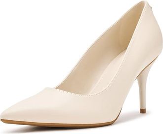 Calvin Klein Cochi Womens Shoes Ivory : 6.5 M, Faux Leather