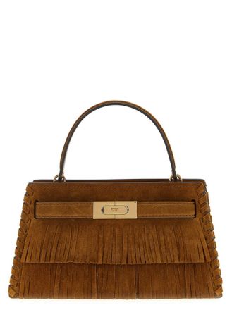 Tory Burch Brown Lee Radziwill Petite Satchel