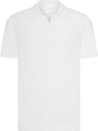 Roberto Collina COTTON POLO SHIRT WITHOUT BUTTONS - Roberto Collina - Man