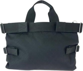 Bottega Veneta Pre-owned Tote Bag - Heren - Vintage Shopper - Zwart - ONE Size - Nylon - Vintage