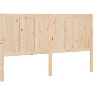 vidaXL Testiera per Letto 205,5x4x100 cm in Legno Massello di Pino - Vidaxl