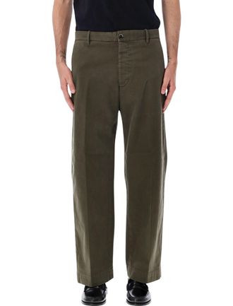 Nine In The Morning Apollon Mid-Rise Straight-Leg Casual Pants