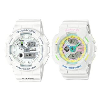Casio Baby-G White GAX-100A-7A&BA-110TM-7A