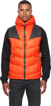 Duck and Cover Heren Raymax Gilet (Oranje/zwart)