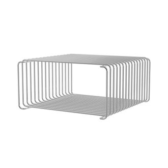 Montana Furniture Montana - Panton Wire Half Height Regal 34,8 cm, chrome