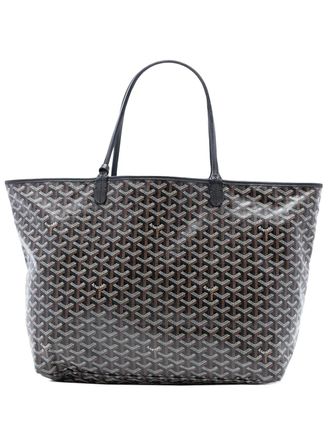 Goyard 2019 Goyardine Saint Louis GM tote bag - women - Fabric - One Size - Black