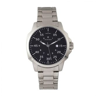 Elevon Watches Hughes Black Dial Mens Watch ELE100-2