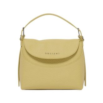 Orciani Cross Body Bags, female, Yellow, Size: ONE SIZE Nana Small Handbag