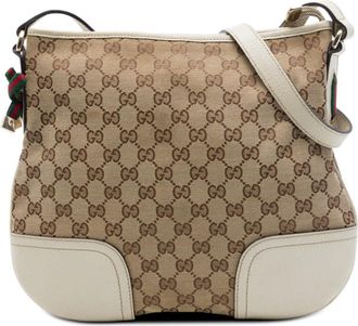 Gucci Pre-owned Gucci GG Canvas Web Princy Crossbody Ladies HDIJHCTI3FGTGYZI