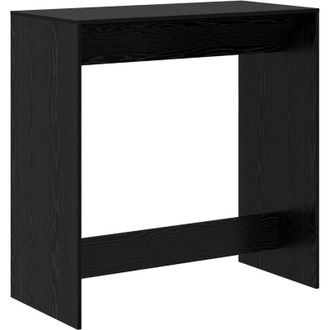 vidaXL vidaXL Tavolo da bar Rovere Nero 102 x 50 x 103,5 cm Legno multistrato
