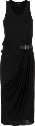 Tom Ford Maxi Jurken - Dames - Casual kleedjes - Zwart - M - Kleedjes