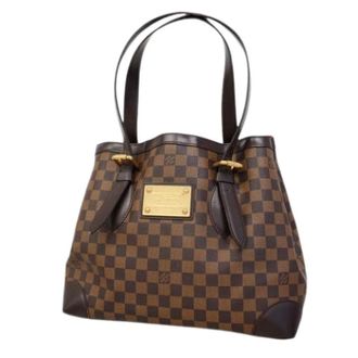 Louis Vuitton Pre-owned Tote Bags, female, Brown, Size: ONE SIZE Pre-owned Hampstead MM Tote