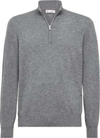 Brunello Cucinelli Uomo, Maglie, Grigio, M, new