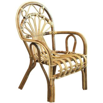 MOREL Poltroncina per Bambini in Canna Manao Morel Sole Bimbo