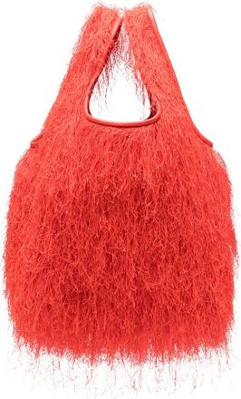 Dries Van Noten Mini Ruffled Tote Bag