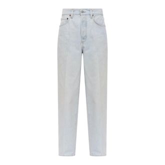 A Gold E Straight Jeans, female, Blue, Size: W28 Nate Jean Jeans