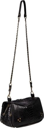 Jerome Dreyfuss Bobi Crossbody Tas - Dames - Schoudertassen - Zwart - ONE Size - Leer - Tassen