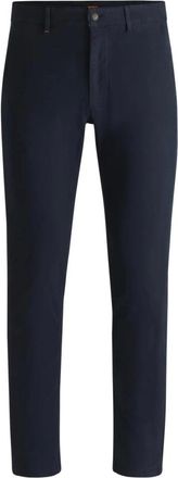 HUGO BOSS Broeken, Heren, Blauw, W33 L36, Chino broeken