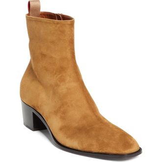 Christian Louboutin Ziggissimo Forever Ankle Boot in Rhea at Nordstrom, Size 10.5Us