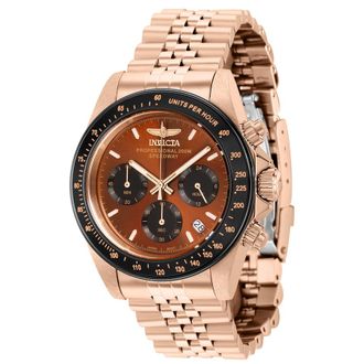 Invicta Speedway Brown Dial Mens Watch 36736