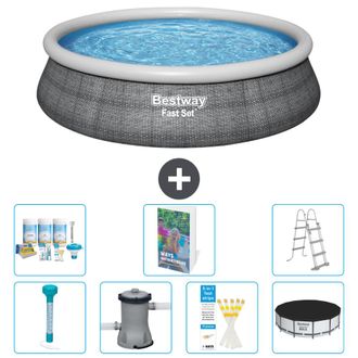 Bestway Piscina Bestway Fast Set Redonda - 457x107 Cm - 8-piezas S400