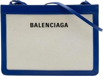Balenciaga Pre-owned Pochette Blu Navy - - Pre-owned - Donna - Blu - ONE SIZE