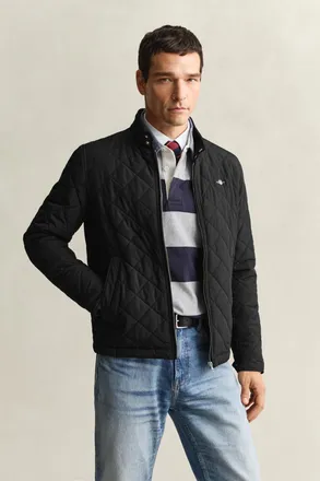 GANT Men Quilted Windcheater (XXXL) BLACK